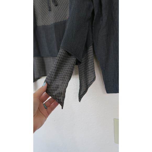 Wild Rose Vintage Women's Tie Neck Layered Lagenlook Blouse. Size‎ 12 - Picture 4 of 9